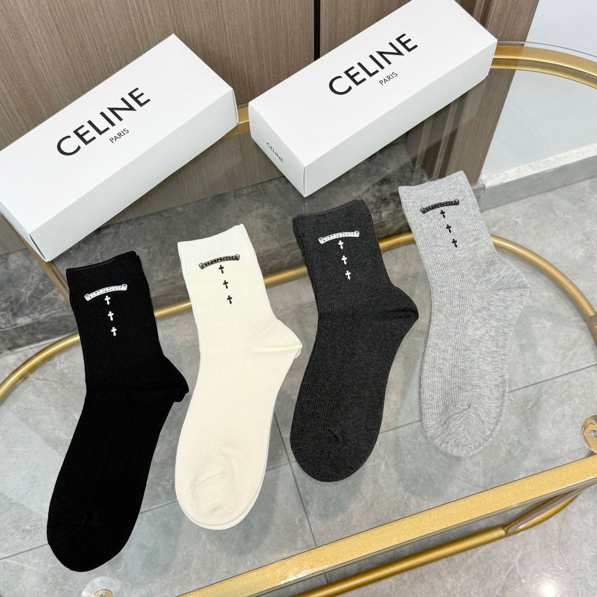 5-Pair Comfort Socks Set (1 BOX)-32