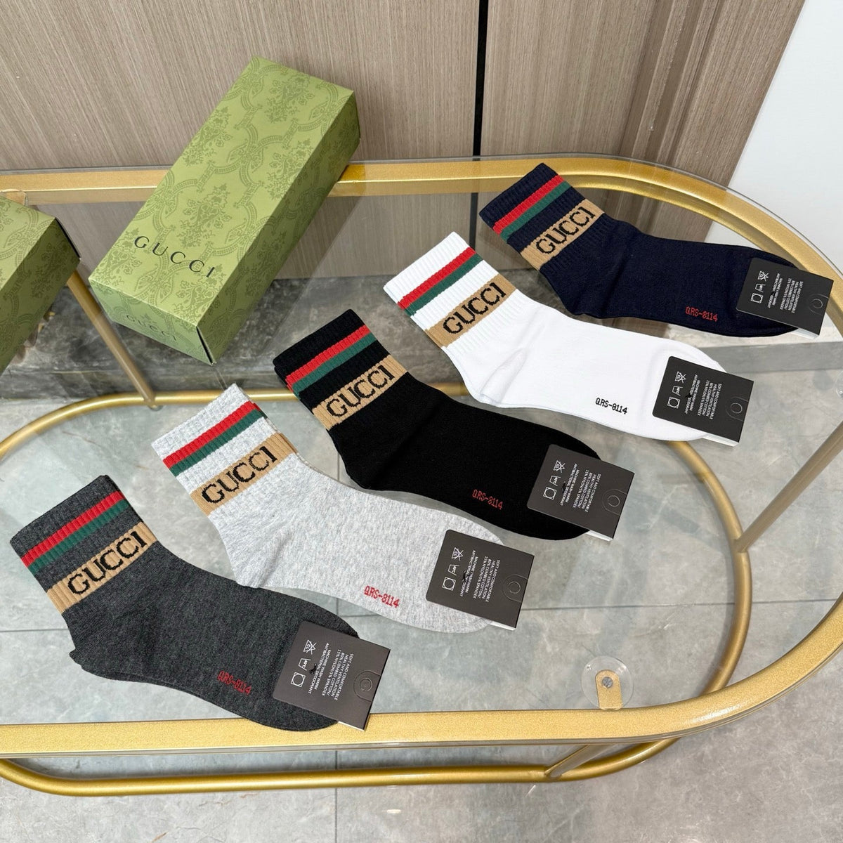 5-Pair Comfort Socks Set (1 BOX)-34