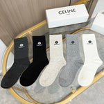 5-Pair Comfort Socks Set (1 BOX)-35
