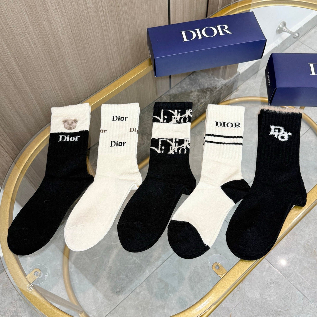 5-Pair Comfort Socks Set (1 BOX)-36