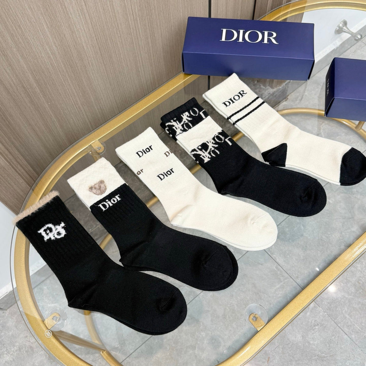 5-Pair Comfort Socks Set (1 BOX)-36