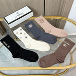 5-Pair Comfort Socks Set (1 BOX)-37