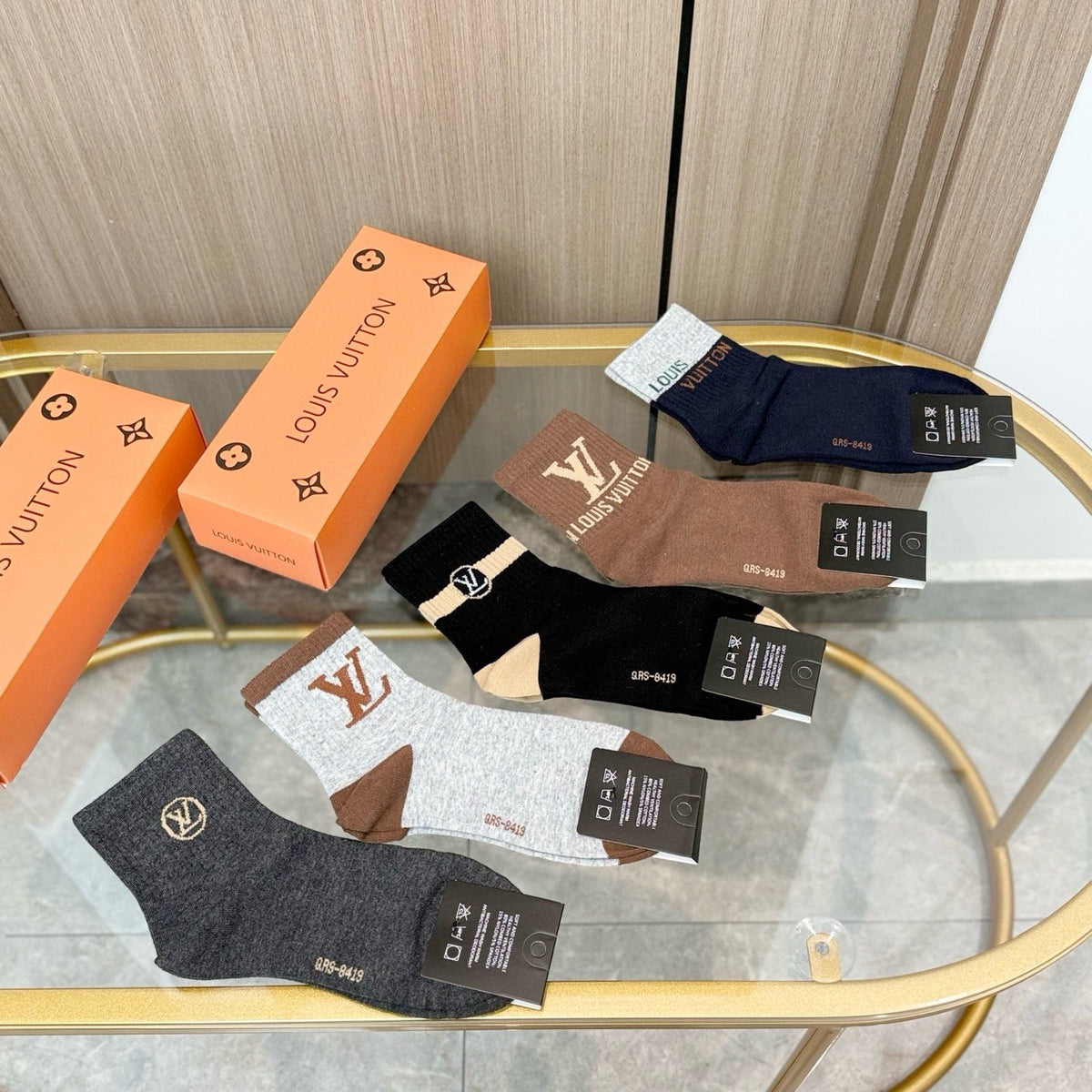 5-Pair Comfort Socks Set (1 BOX)-44