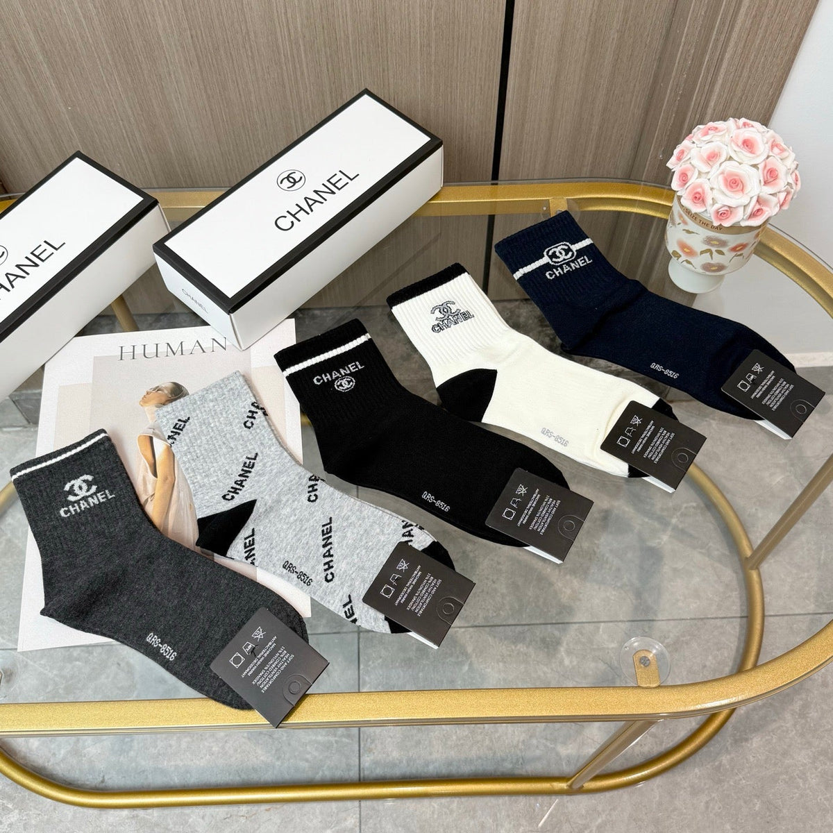 5-Pair Comfort Socks Set (1 BOX)-45