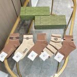 5-Pair Comfort Socks Set (1 BOX)-46