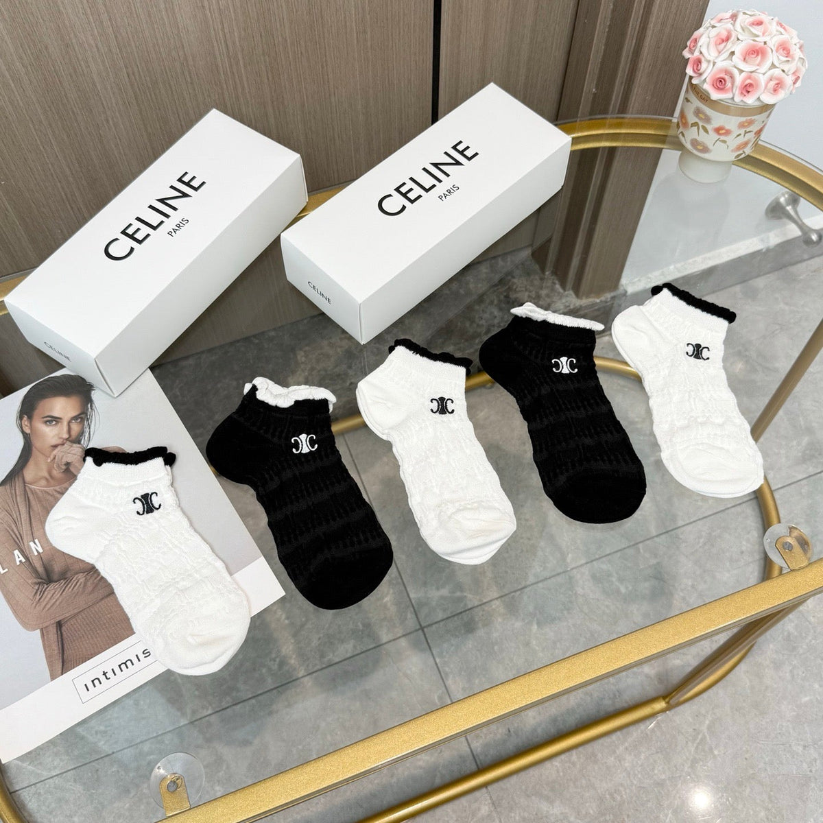 5-Pair Comfort Socks Set (1 BOX)-47