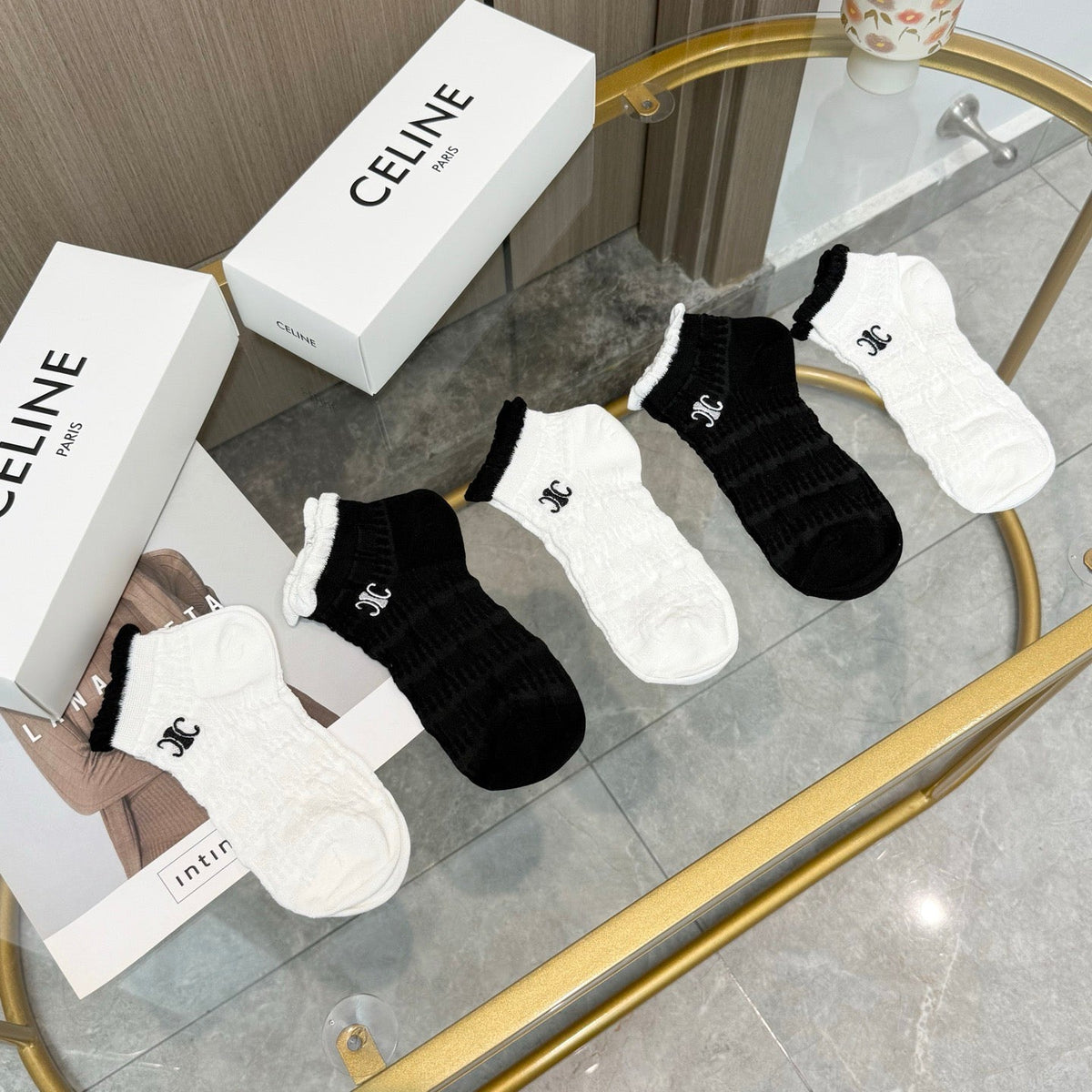 5-Pair Comfort Socks Set (1 BOX)-47