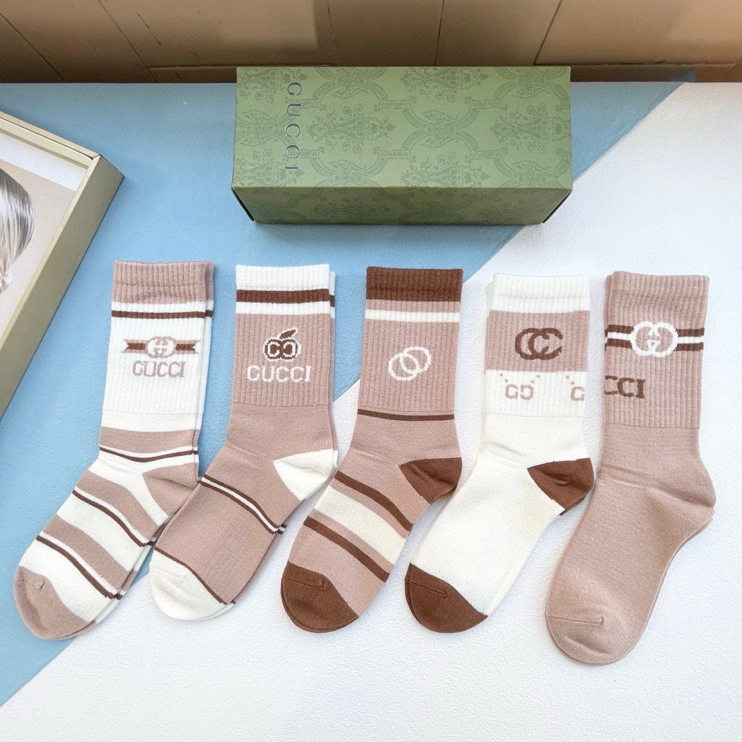 5-Pair Comfort Socks Set (1 BOX)-51