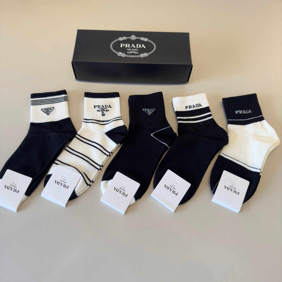 5-Pair Comfort Socks Set (1 BOX)-64