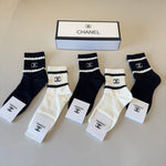 5-Pair Comfort Socks Set (1 BOX)-65