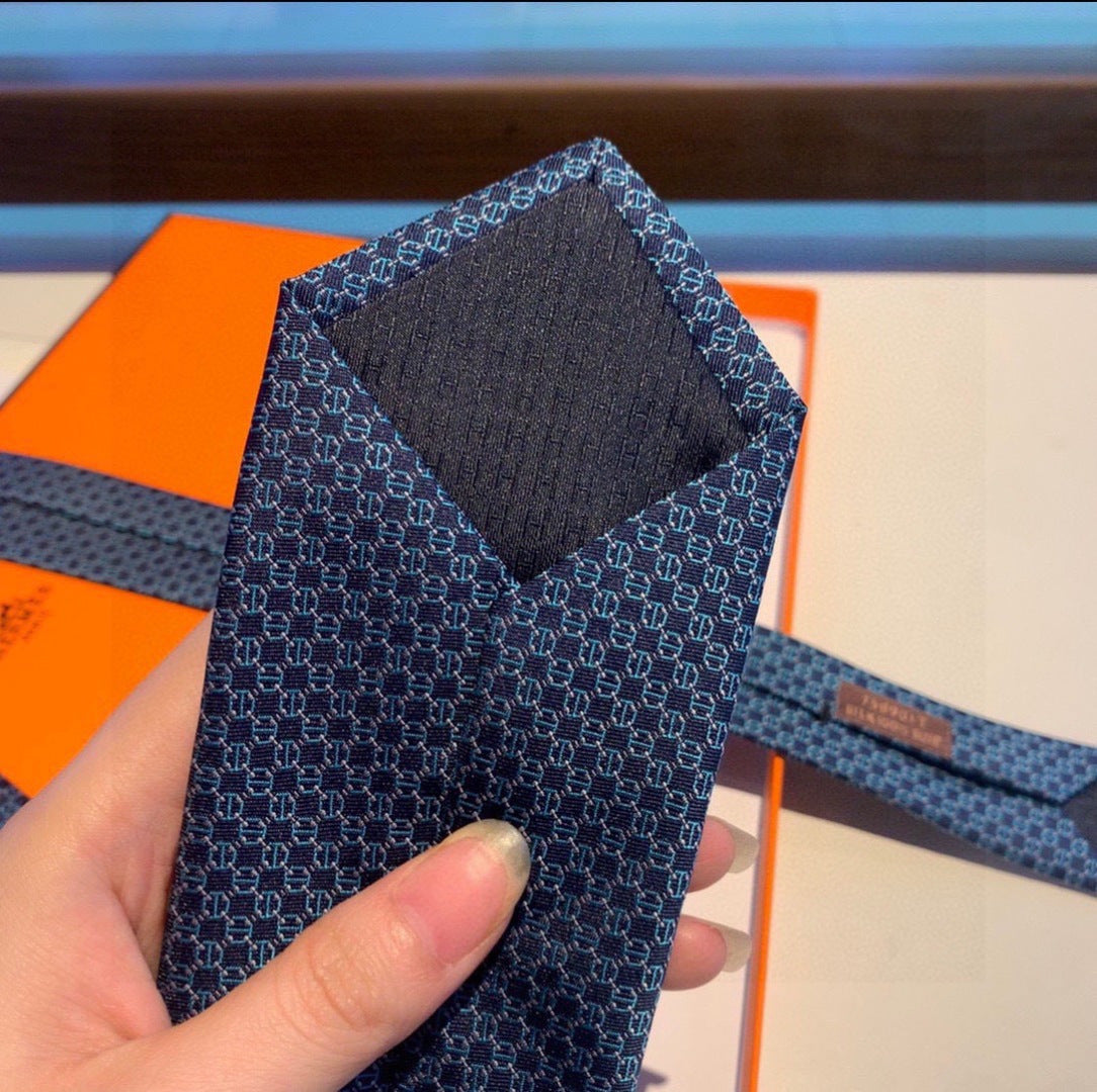 Handcrafted Jacquard Tie-26