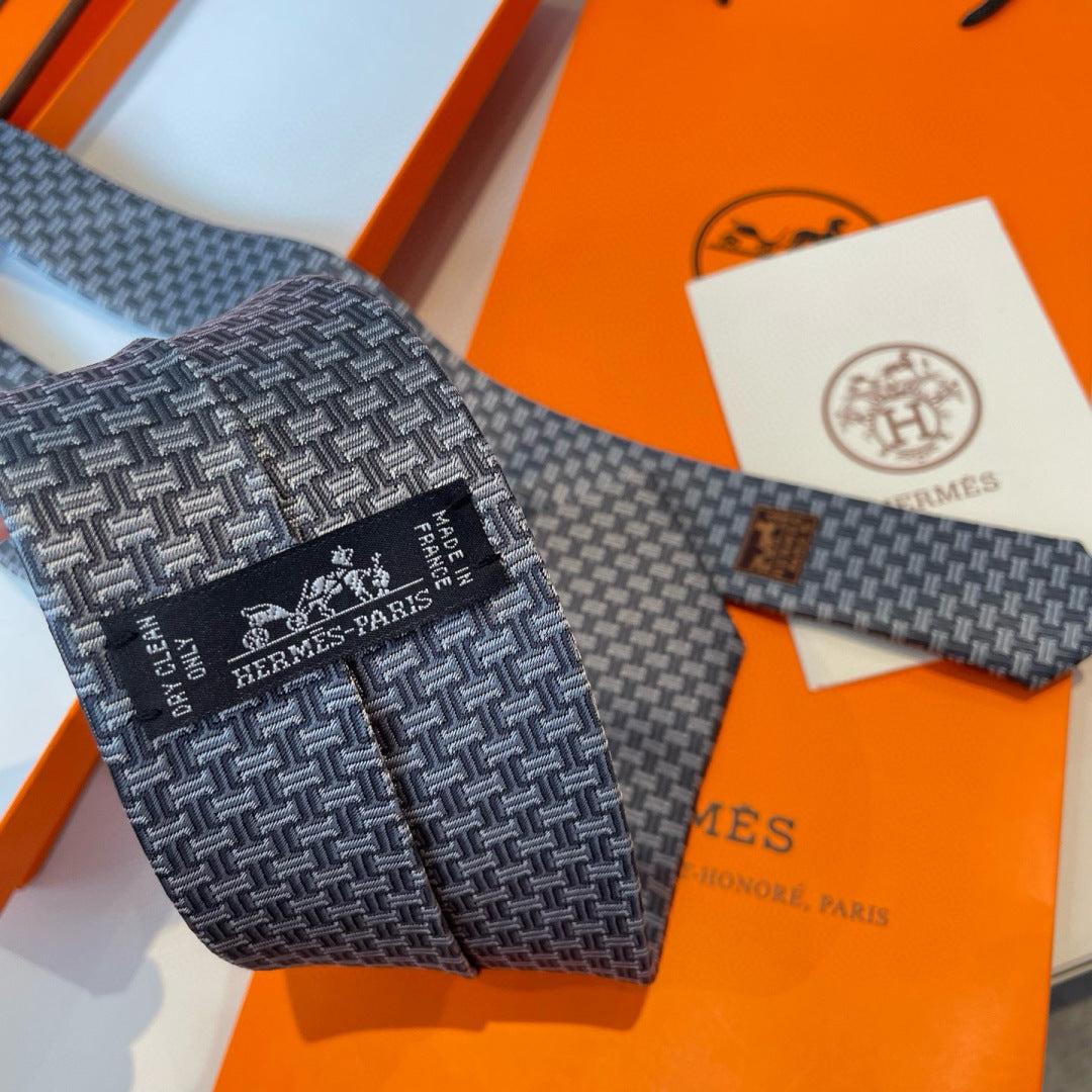 Handcrafted Jacquard Tie-28