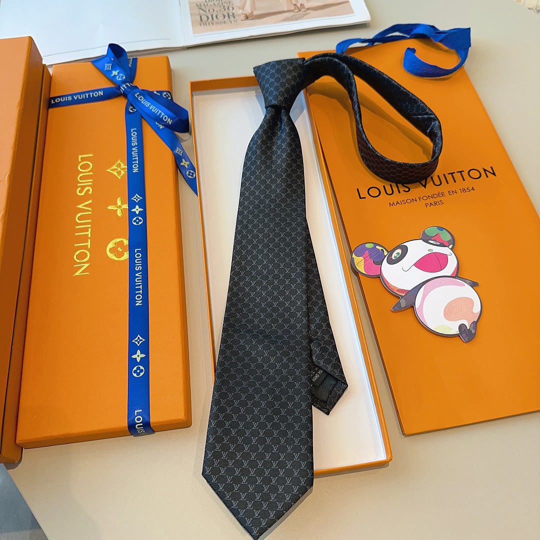 Handcrafted Jacquard Tie-32
