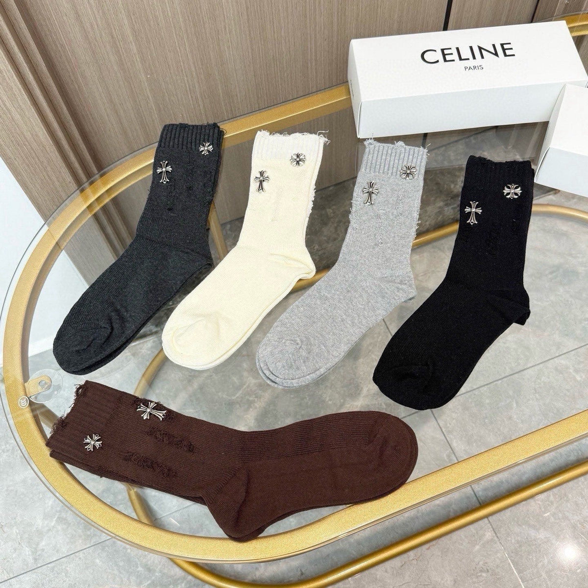 5-Pair Comfort Socks Set (1 BOX)-3