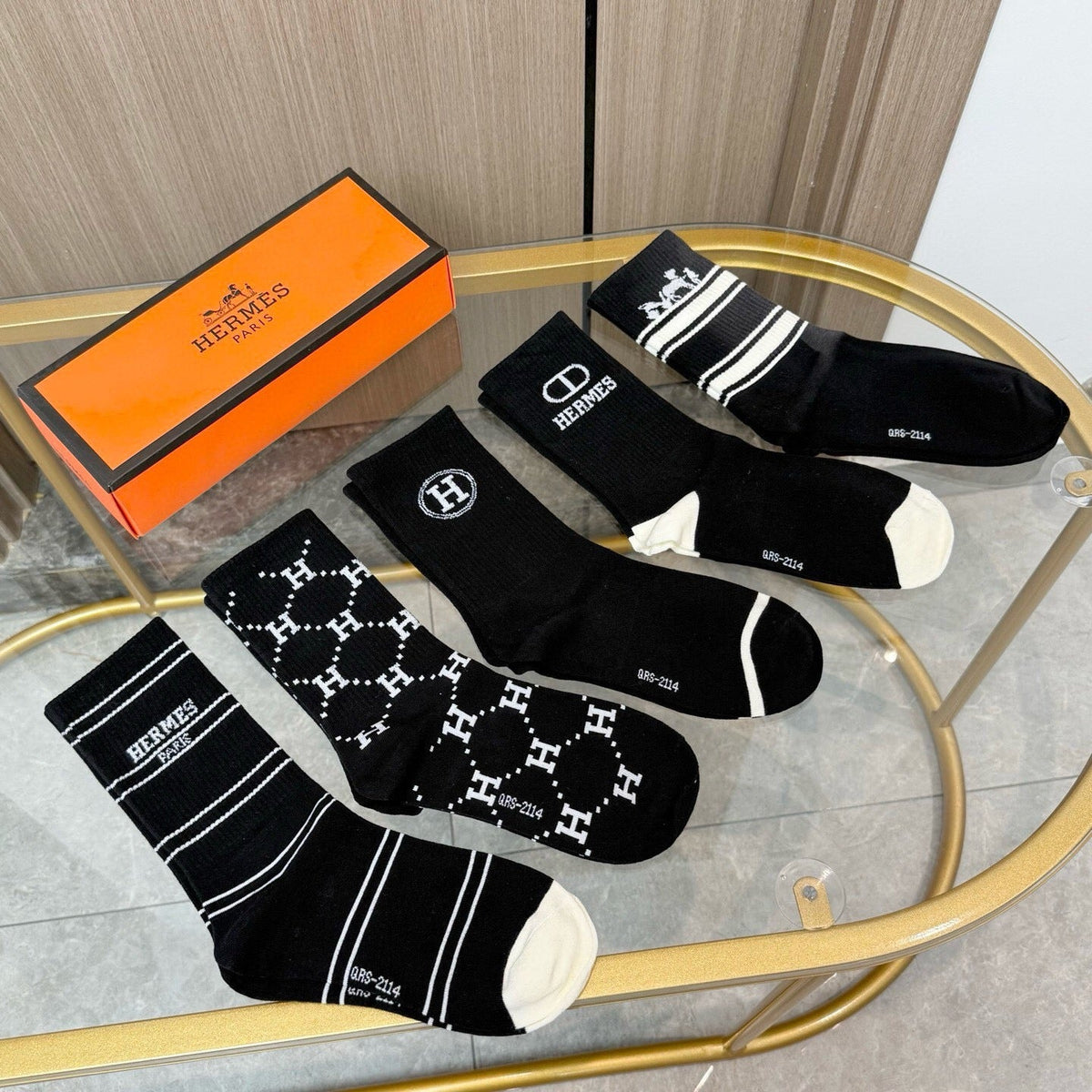 5-Pair Comfort Socks Set (1 BOX)-5