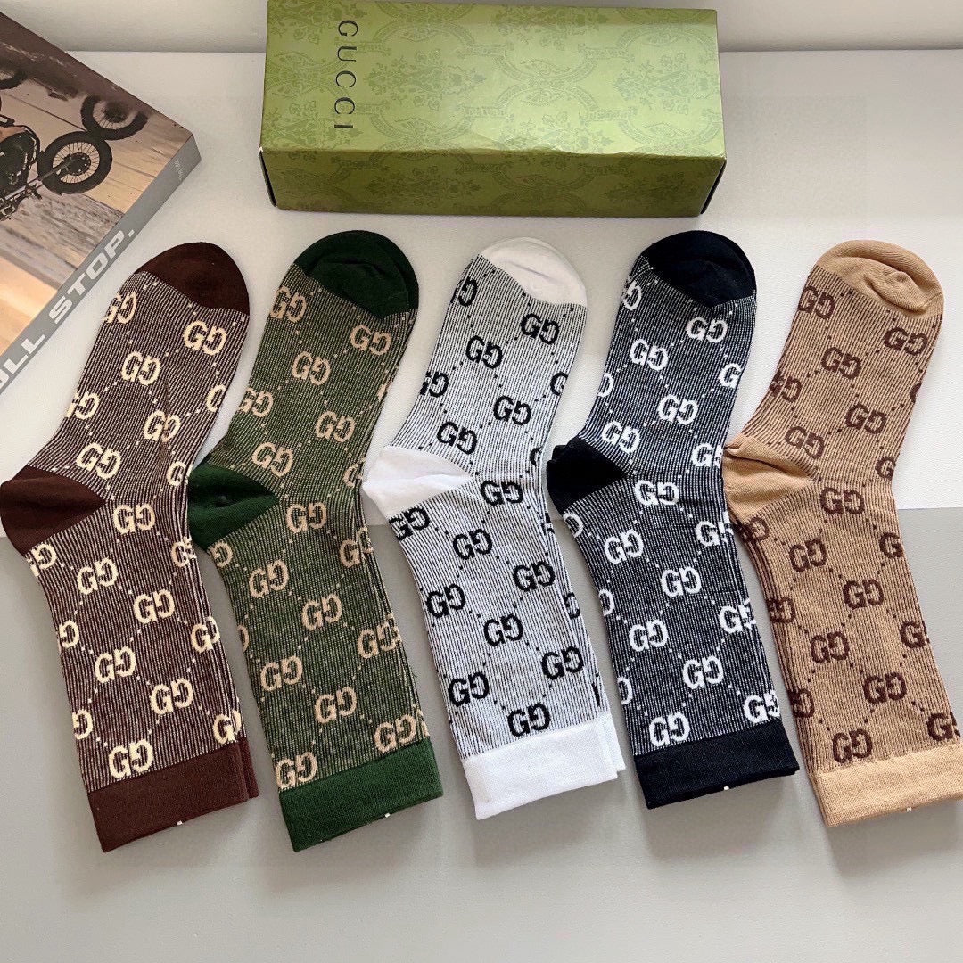 5-Pair Comfort Socks Set (1 BOX)-11