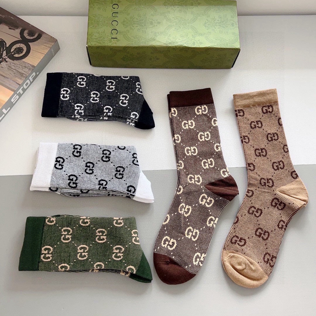 5-Pair Comfort Socks Set (1 BOX)-11