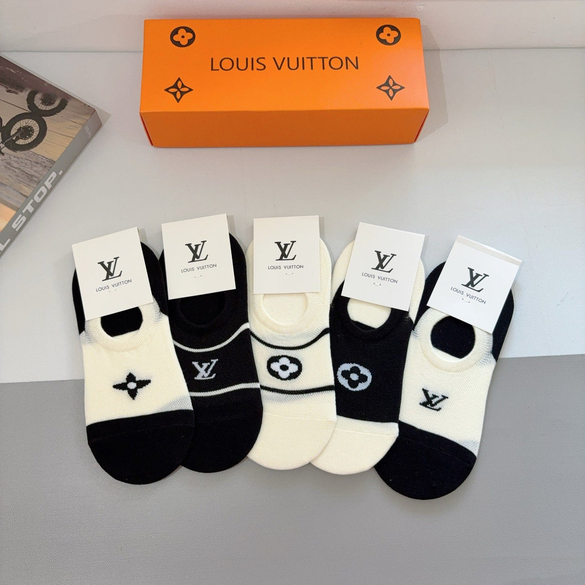 5-Pair Comfort Socks Set (1 BOX)-12