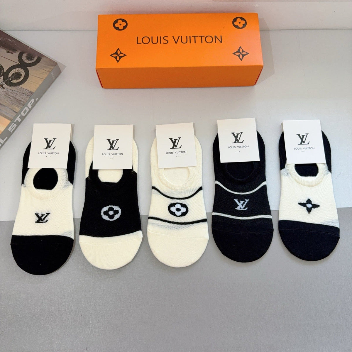 5-Pair Comfort Socks Set (1 BOX)-12