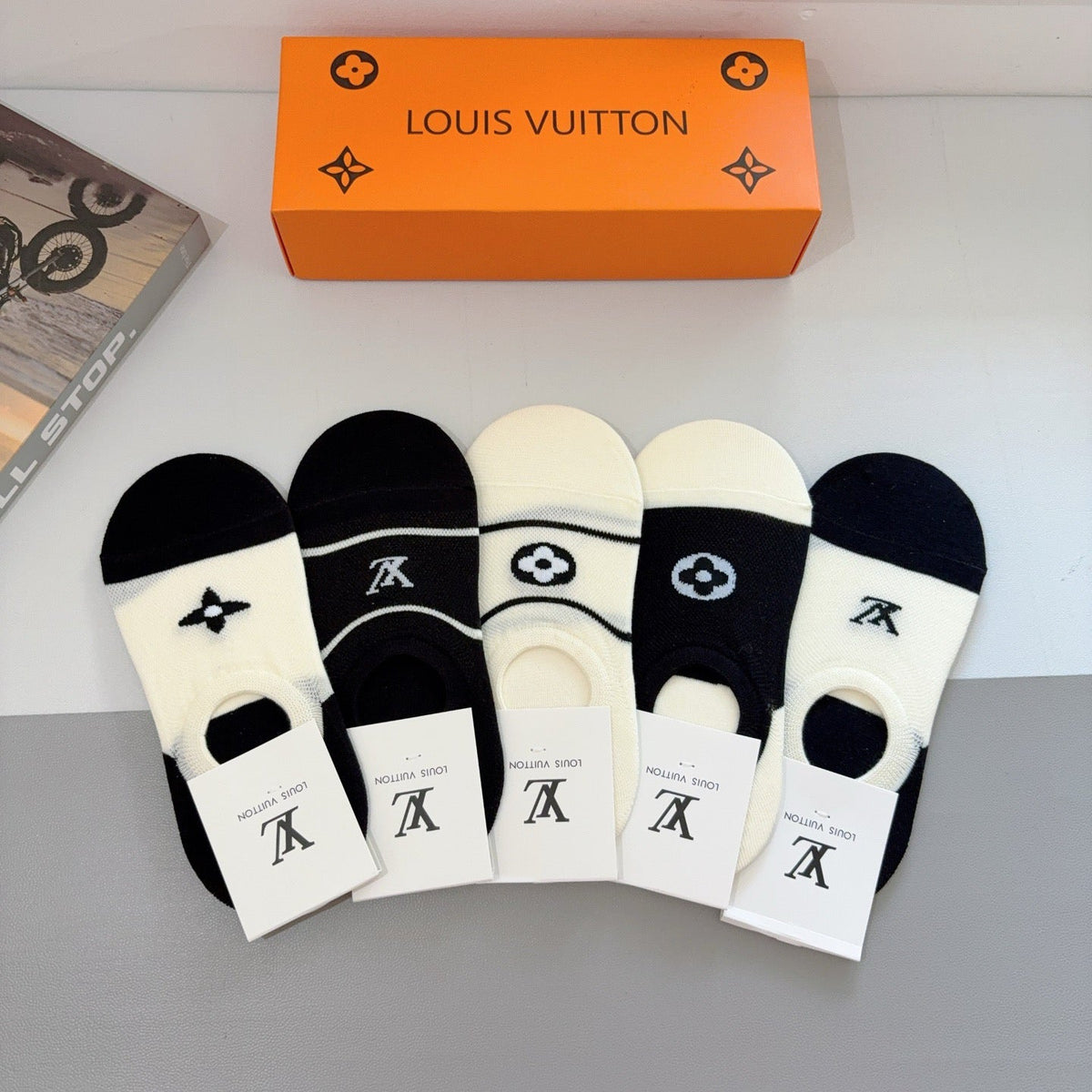 5-Pair Comfort Socks Set (1 BOX)-12