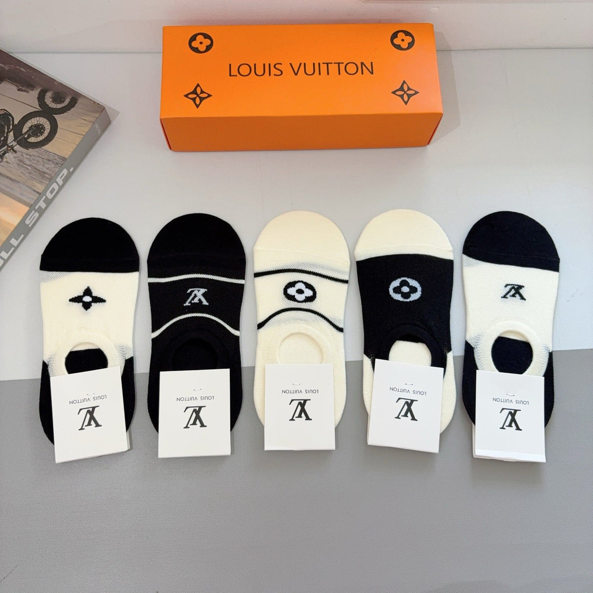 5-Pair Comfort Socks Set (1 BOX)-12