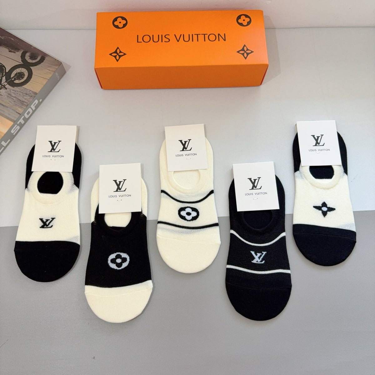 5-Pair Comfort Socks Set (1 BOX)-12