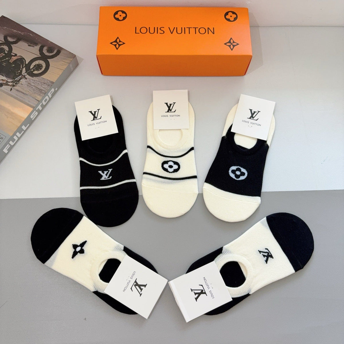 5-Pair Comfort Socks Set (1 BOX)-12