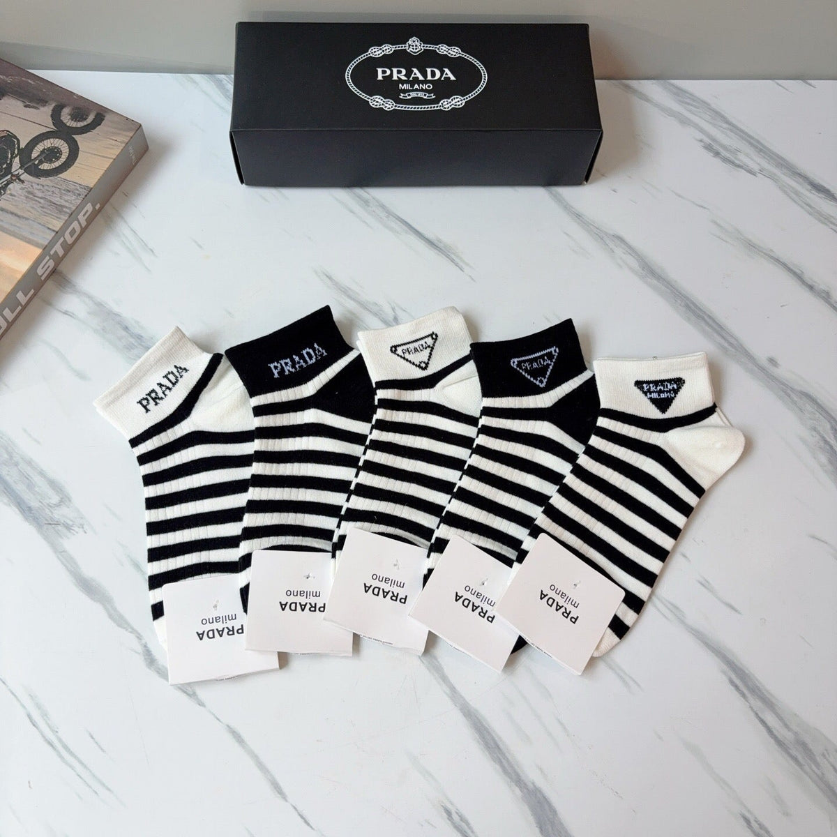 5-Pair Comfort Socks Set (1 BOX)-13