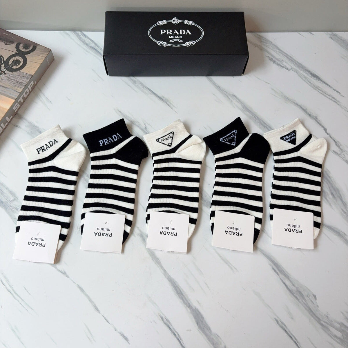 5-Pair Comfort Socks Set (1 BOX)-13