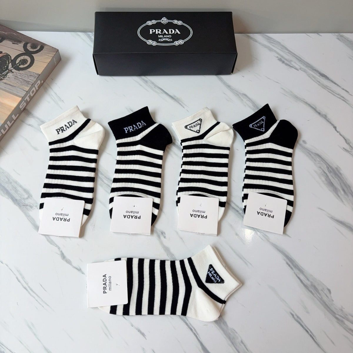 5-Pair Comfort Socks Set (1 BOX)-13