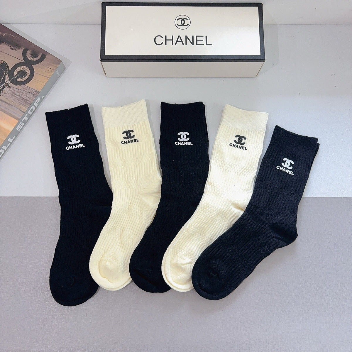 5-Pair Comfort Socks Set (1 BOX)-14