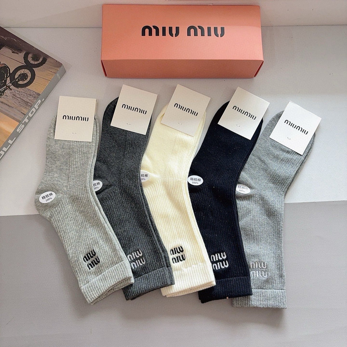 5-Pair Comfort Socks Set (1 BOX)-15