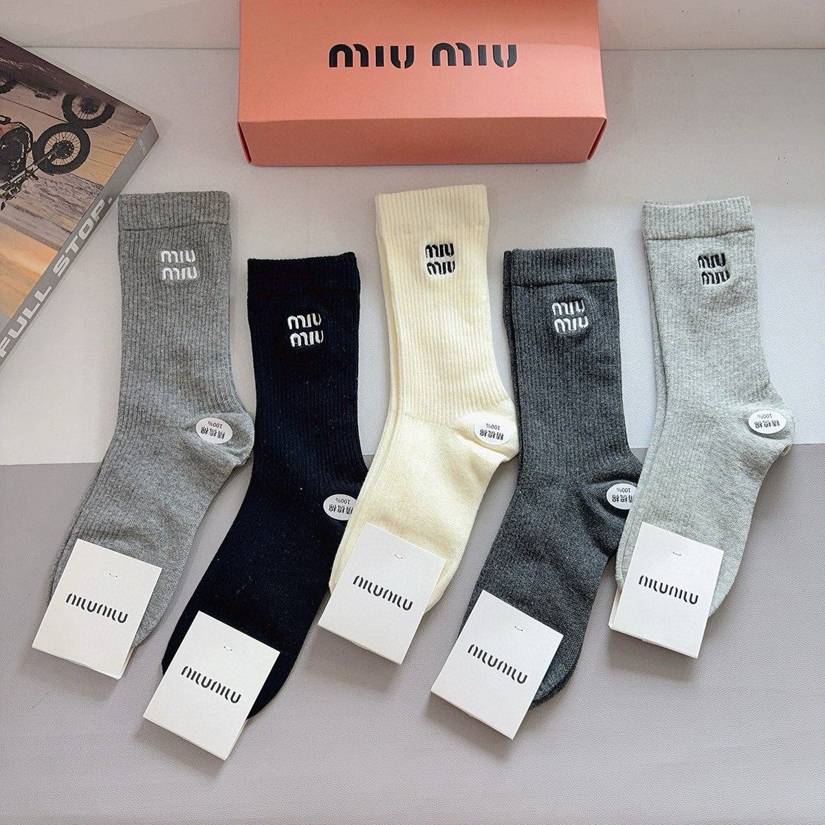 5-Pair Comfort Socks Set (1 BOX)-15