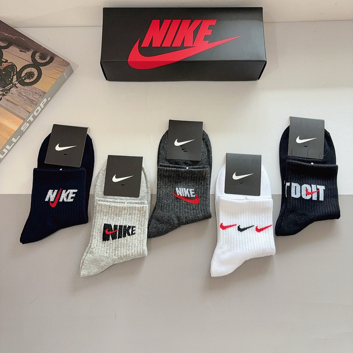 5-Pair Comfort Socks Set (1 BOX)-16