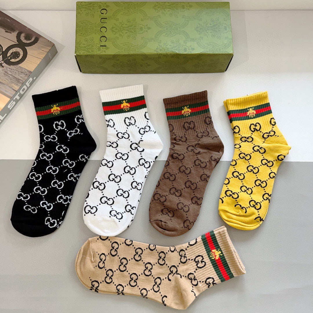 5-Pair Comfort Socks Set (1 BOX)-17