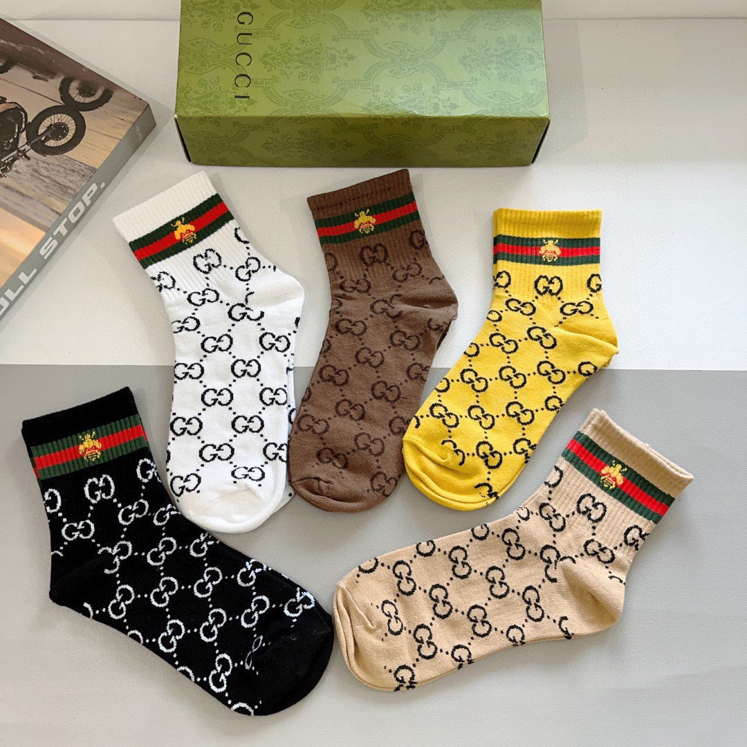 5-Pair Comfort Socks Set (1 BOX)-17