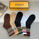 5-Pair Comfort Socks Set (1 BOX)-21