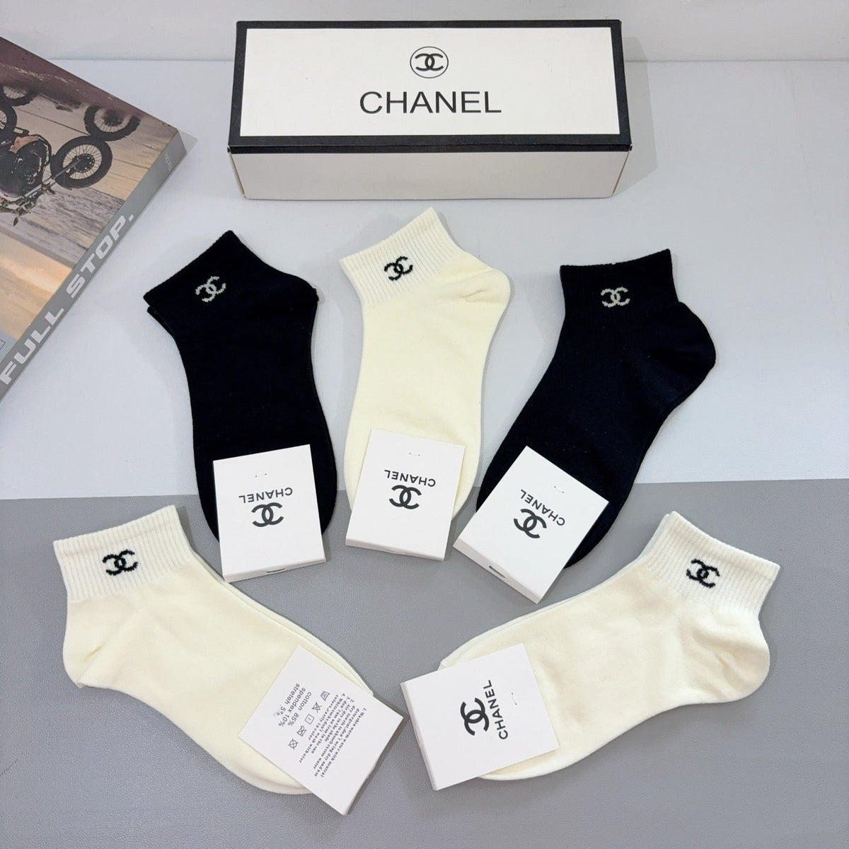 5-Pair Comfort Socks Set (1 BOX)-22