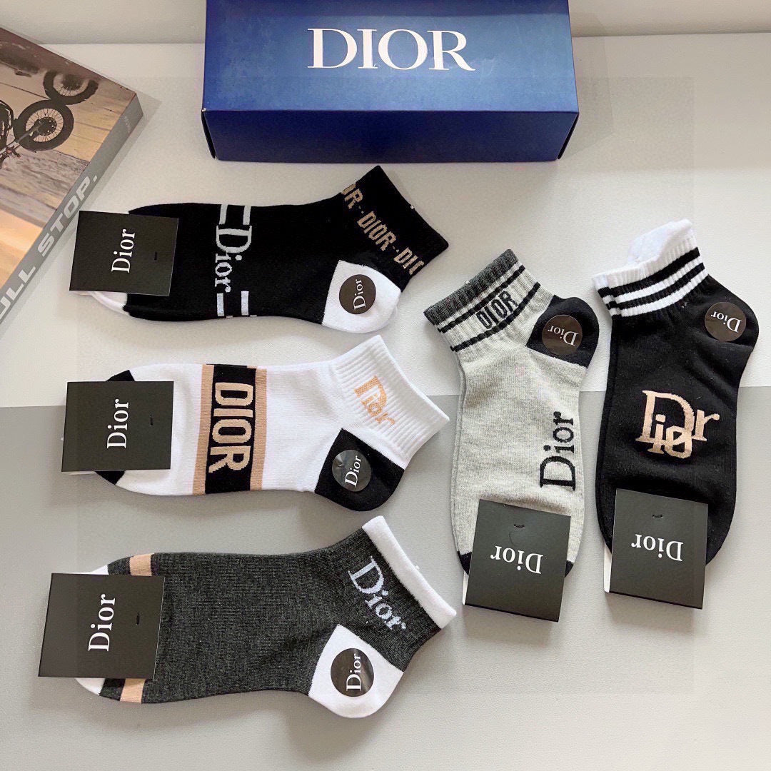 5-Pair Comfort Socks Set (1 BOX)-24