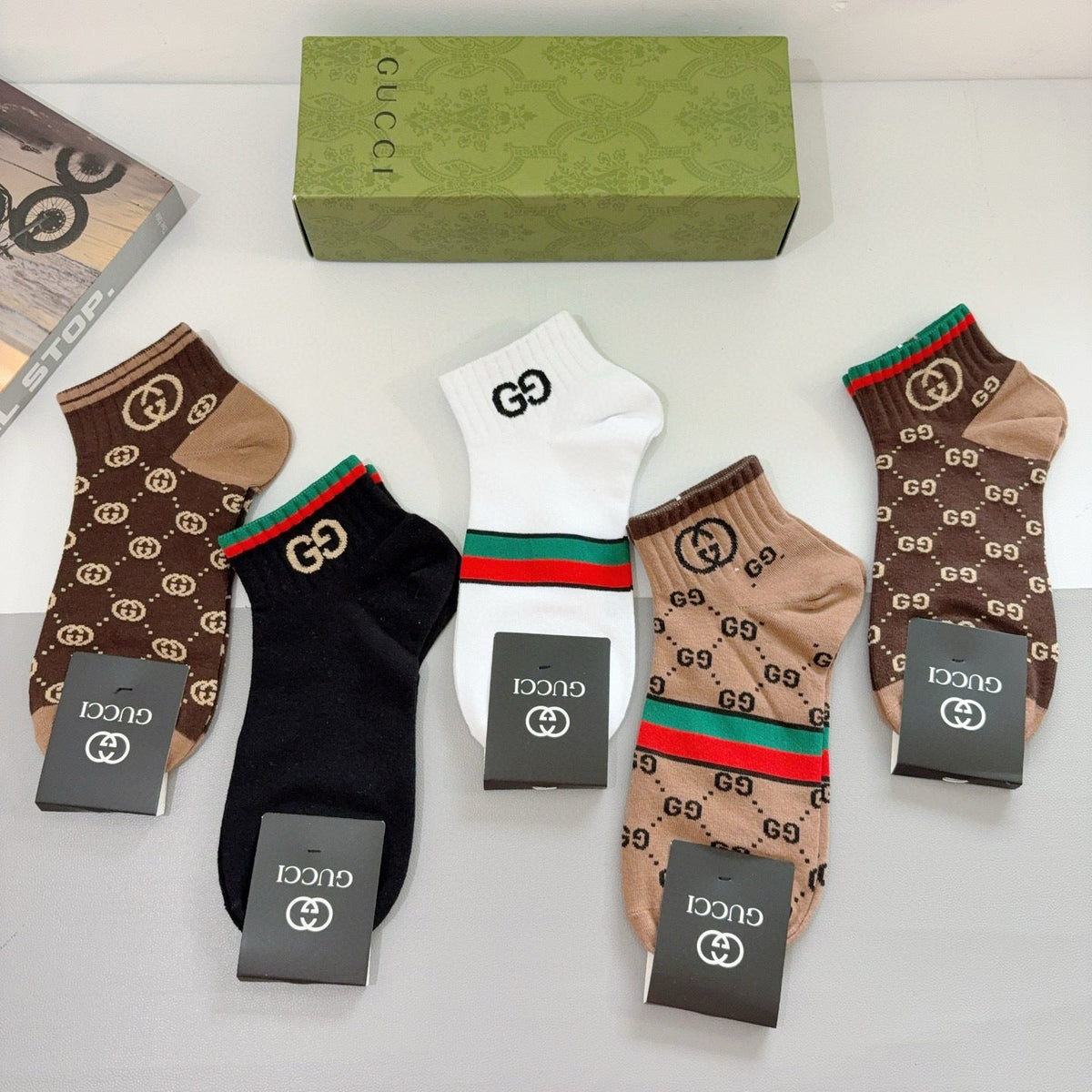 5-Pair Comfort Socks Set (1 BOX)-25