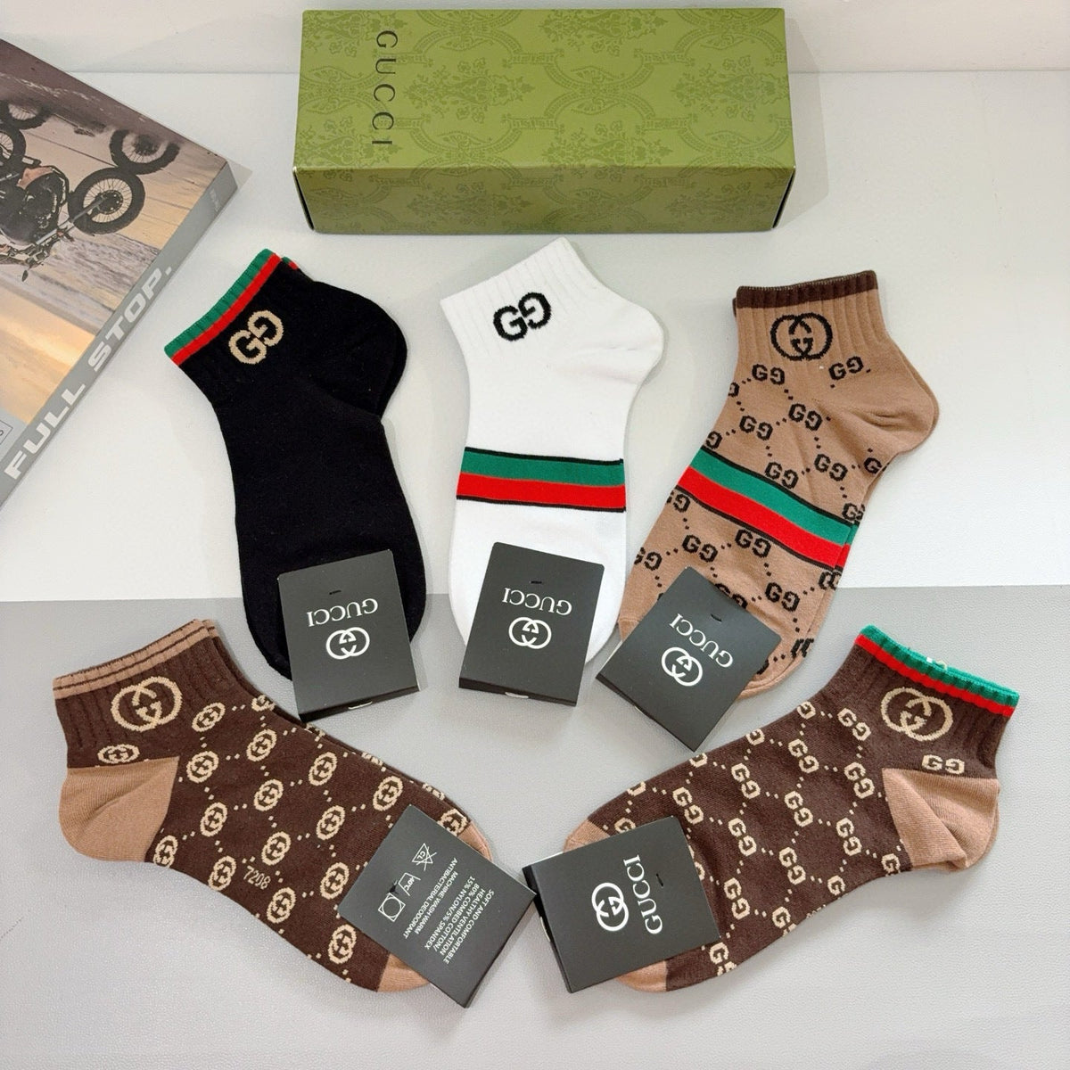 5-Pair Comfort Socks Set (1 BOX)-25