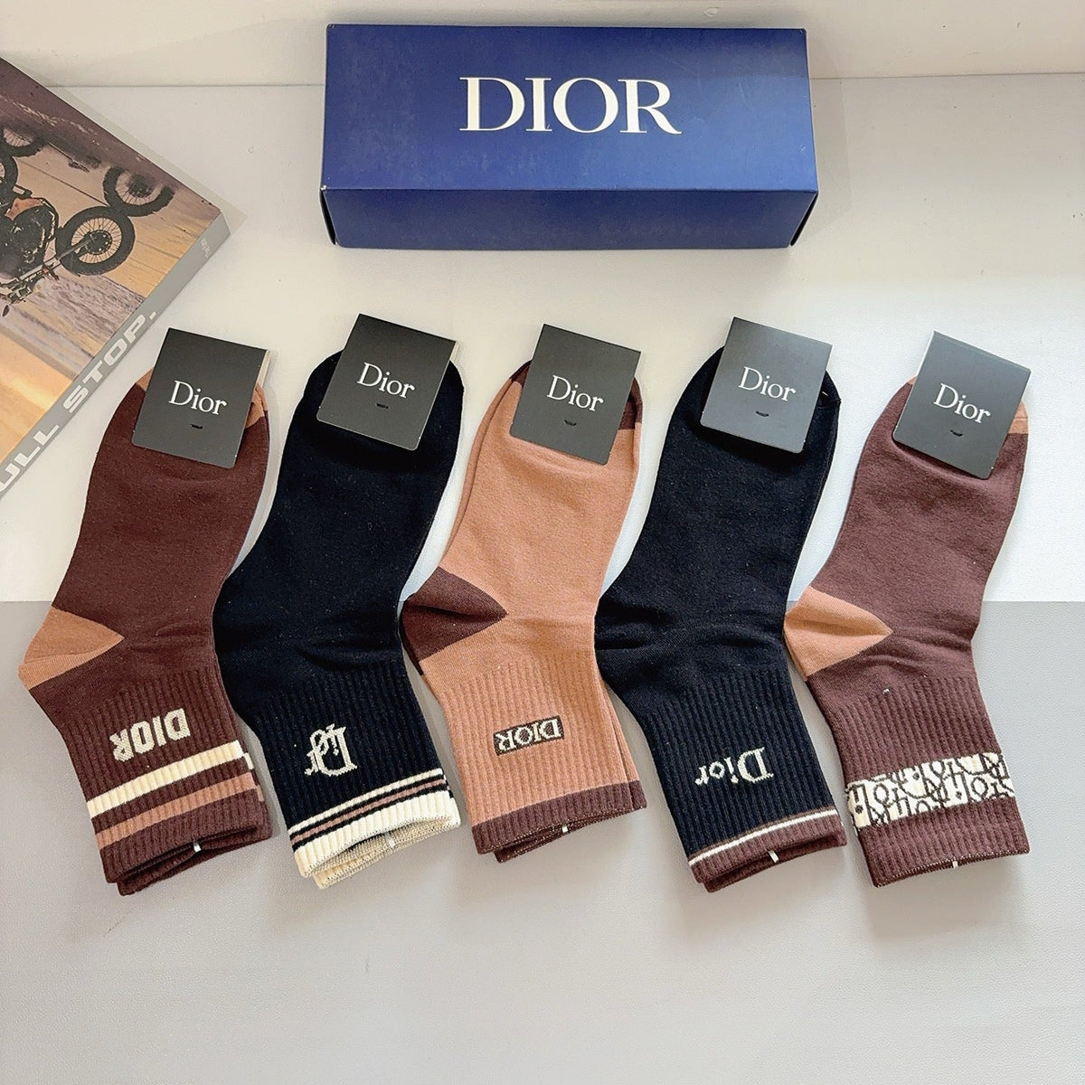 5-Pair Comfort Socks Set (1 BOX)-26