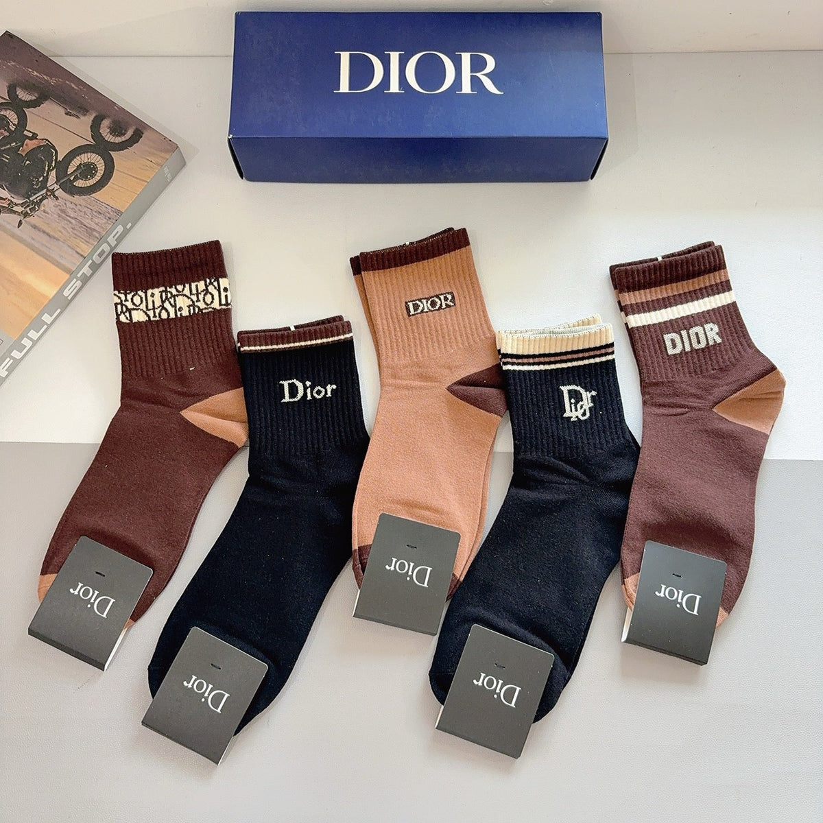 5-Pair Comfort Socks Set (1 BOX)-26