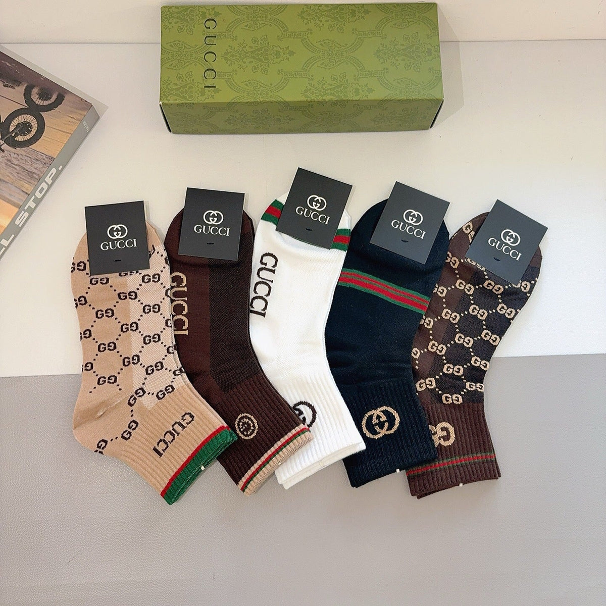 5-Pair Comfort Socks Set (1 BOX)-27