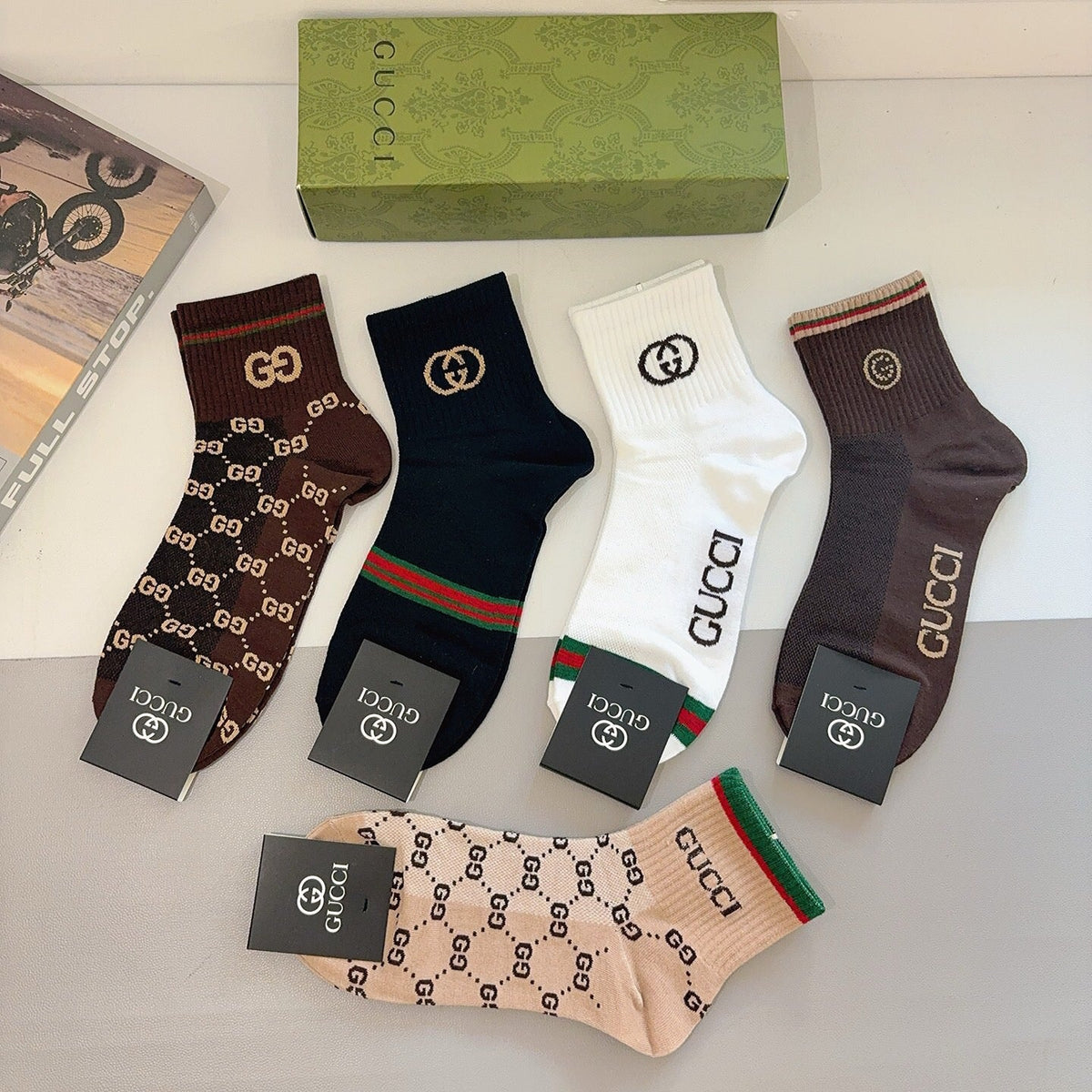 5-Pair Comfort Socks Set (1 BOX)-27