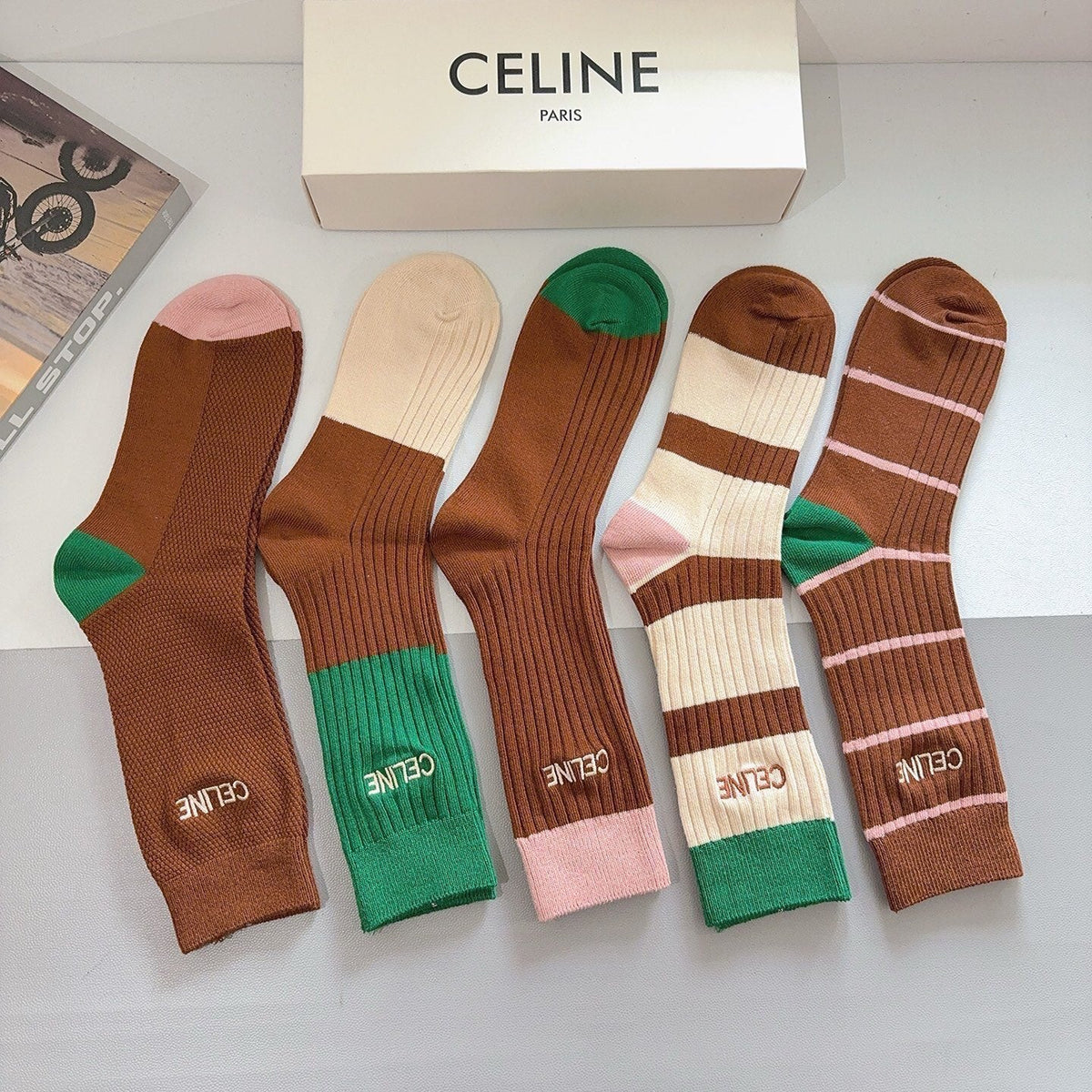 5-Pair Comfort Socks Set (1 BOX)-28