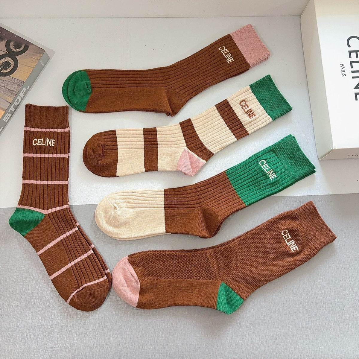 5-Pair Comfort Socks Set (1 BOX)-28