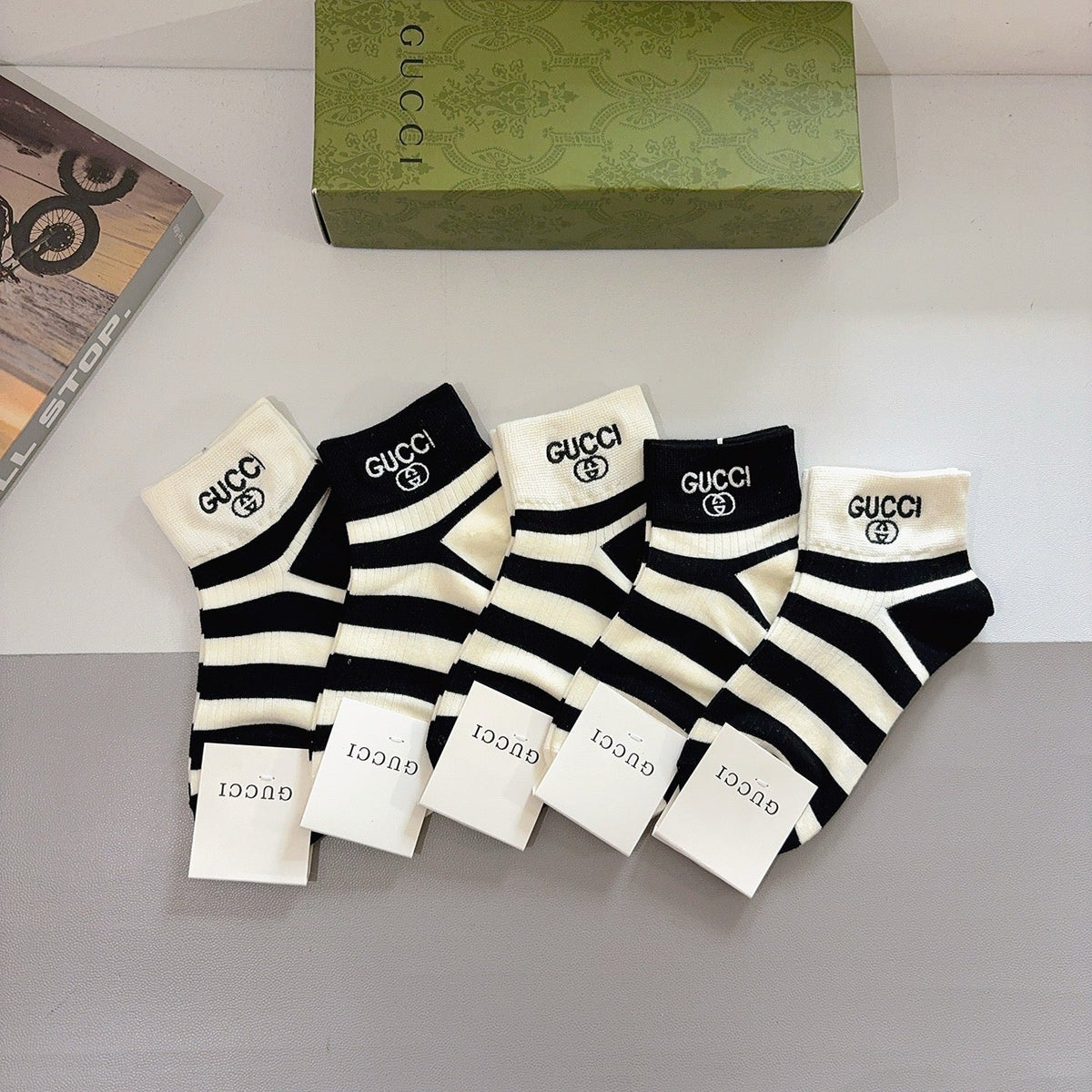 5-Pair Comfort Socks Set (1 BOX)-29