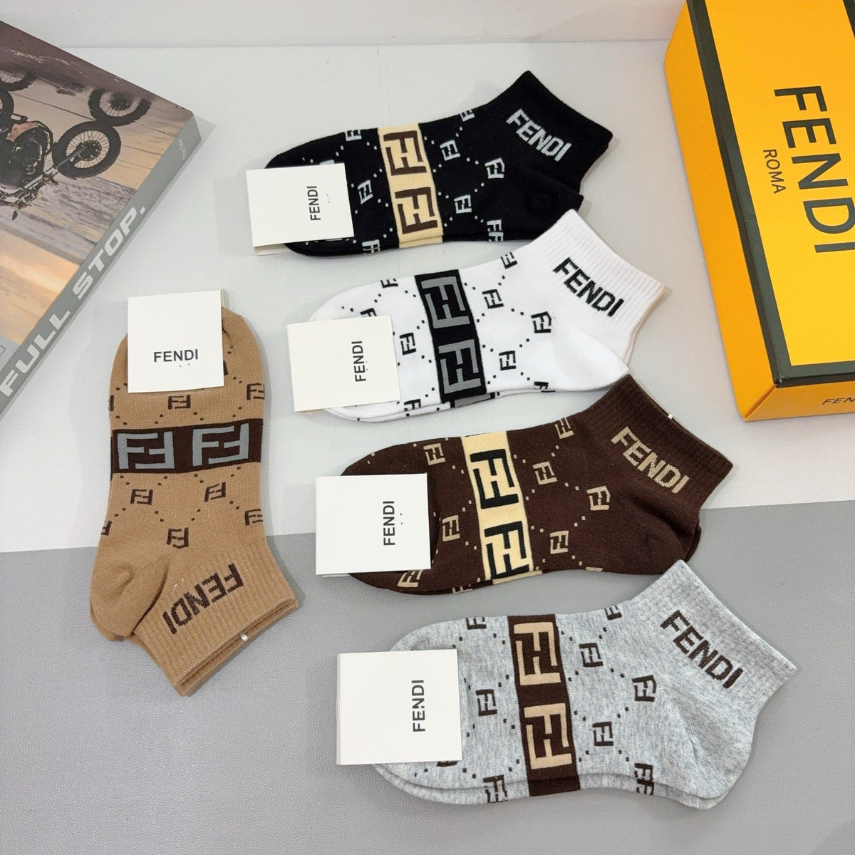 5-Pair Comfort Socks Set (1 BOX)-30