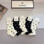 5-Pair Comfort Socks Set (1 BOX)-39